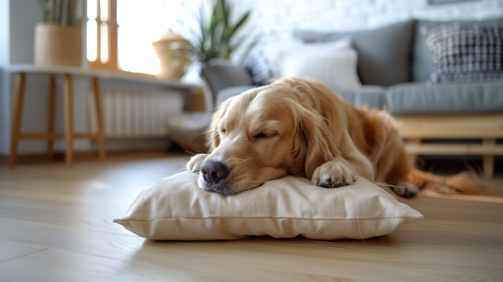 Sleeping-Dog-Bed