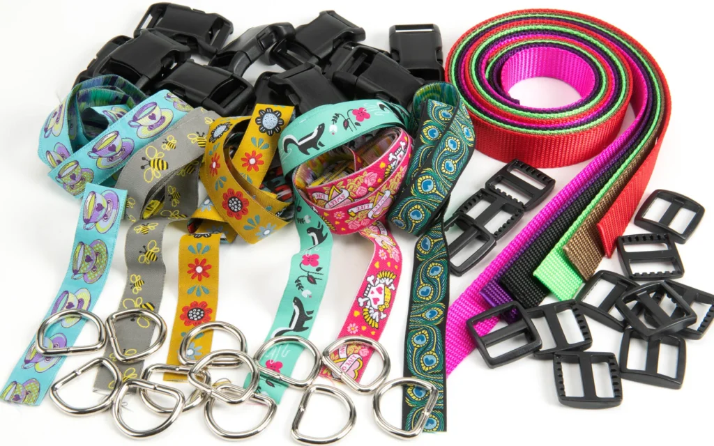 dog collar material