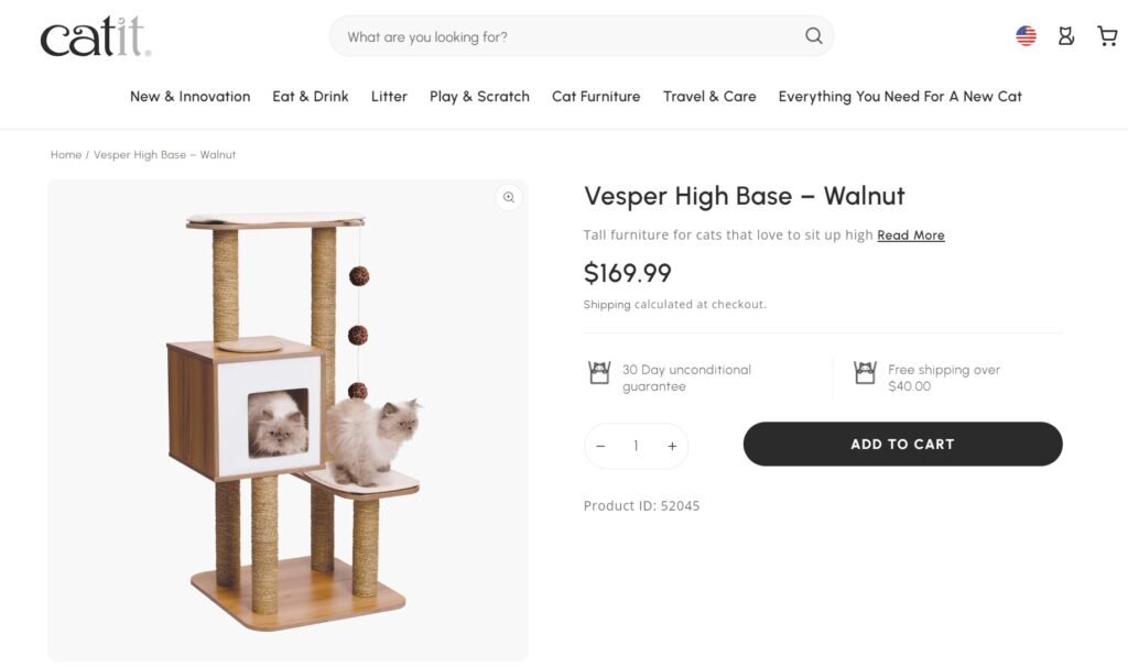 Catit-Vesper-High-Base-Cat-Tree